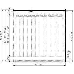 Batterie 24V 180Ah Fenwick L12, Fenwick T16, Loc A10