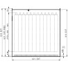 Batterie 24V 180Ah Fenwick L12, Fenwick T16, Loc A10