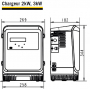 Chargeur 48V 2kW 25A LifeTech 