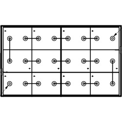 Batterie 24V1000Ah pour Still R50-15, RX50-16, Hyster A1.50, Fenwick E15, Jungheinrich EFG115 et Yale ERP13