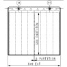 Batterie 80V 775Ah Still RX60-25, Jungheinrich ETV214, Fenwick E25, Yale ERP25