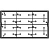 Batterie 24V 500Ah Fenwick L14, Fenwick T20, Jungheinrich ESE120, Still EGX12