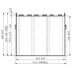 Batterie 24V 210Ah BT LWE180, BT SWE120, Toyota 7SM16