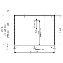 Batterie 24V 625Ah pour Nissan SO1D13U, Fenwick E12, T20, Still R50-10, RX50-15