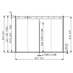 Batterie 48V 625Ah Fiat XE18, Komatsu FB18, BT CBE1.8