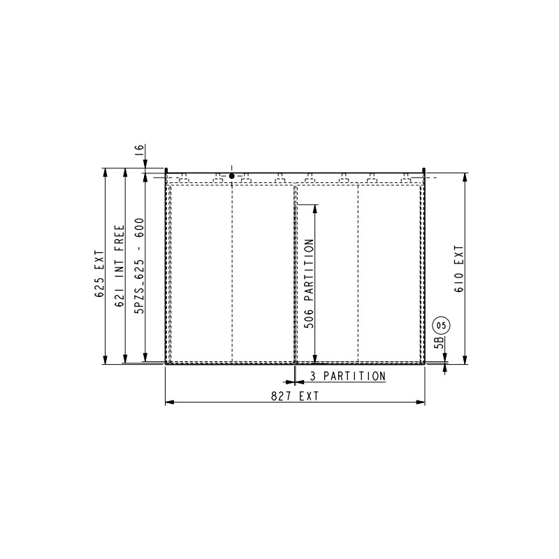 Batterie 48V 625Ah Fiat XE18, Komatsu FB18, BT CBE1.8