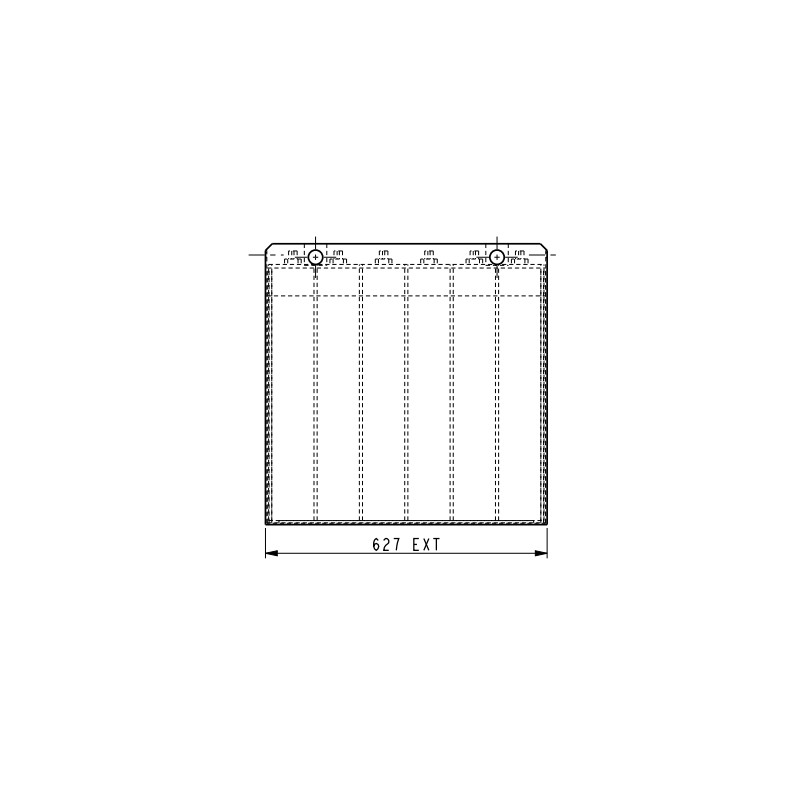 Batterie 48V 625Ah Fiat XE18, Komatsu FB18, BT CBE1.8