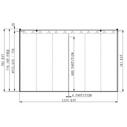 Batterie 48V 620Ah pour Jungheinrich ETV320, Fenwick R20, Hyster R1.6