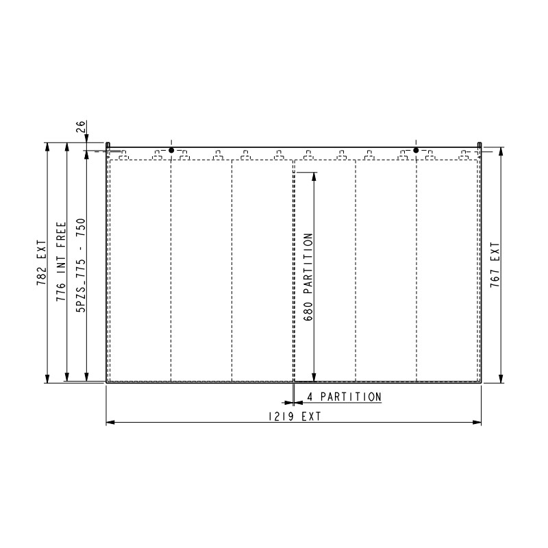 Batterie 48V 775Ah pour Jungheinrich ETV320, Fenwick R20, Hyster R1.6
