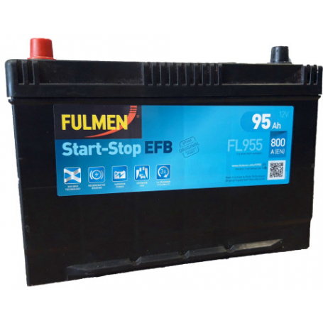 Batterie démarrage 'Start&Stop' Fulmen FL9554 S&S