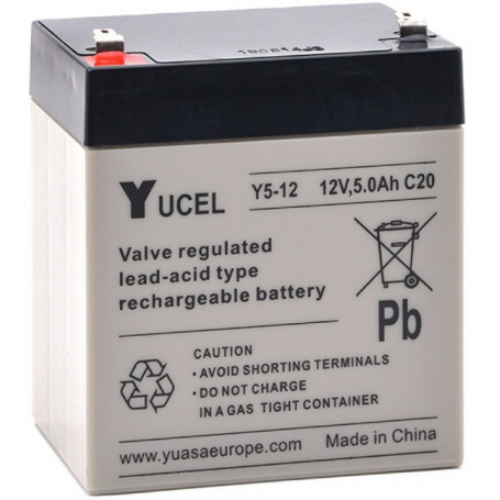 Batterie plomb AGM Yuasa Y5-12 / 12V 5Ah