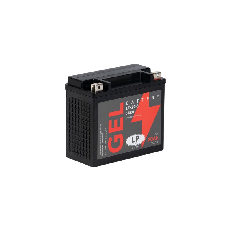 Batterie moto Landport LTX20-3 12V 18Ah