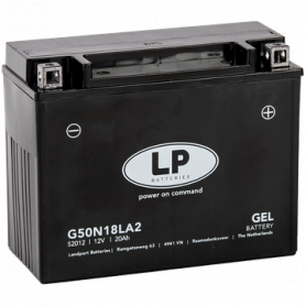 Landport G50N18LA2 / 12V 20Ah Batterie moto Landport G50N18LA2 12V 20Ah