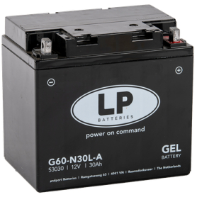 Landport G60N30LA / 12V 30Ah Batterie moto Landport G60N30LA 12V 30Ah