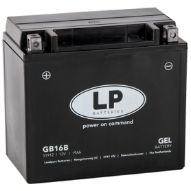 Landport GB16B / 12V 16Ah Batterie moto Landport GB16B 12V 16Ah