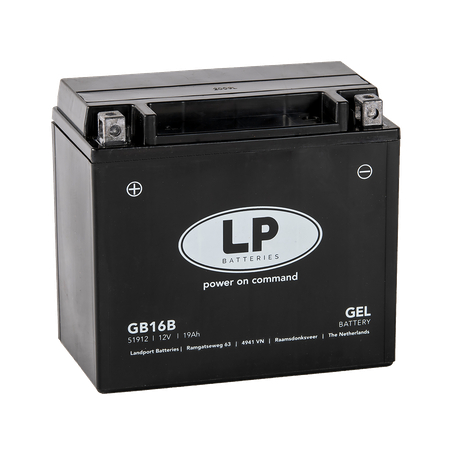 Batterie moto Landport GB16B 12V 16Ah