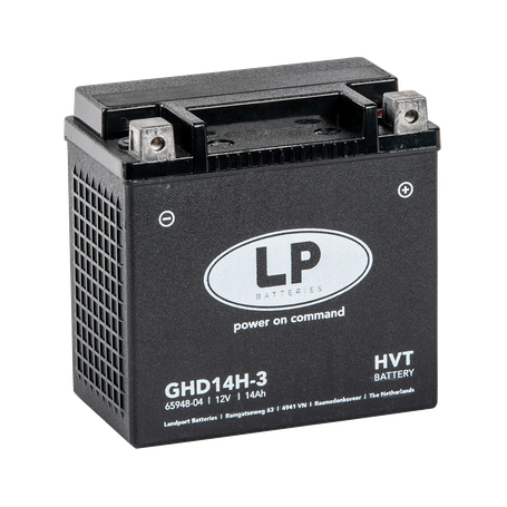 Batterie moto Landport GHD14H3 12V 14Ah