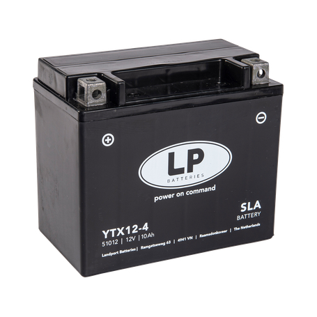 Batterie moto Landport YTX12-4 12V 10Ah