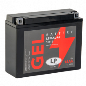 Landport LB16AL-A2 / 12V 16Ah Batterie moto Landport LB16AL-A2 12V 16Ah