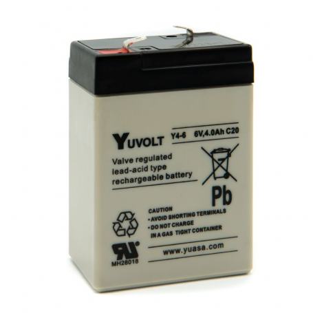 Batterie plomb AGM Yuasa Y4-6