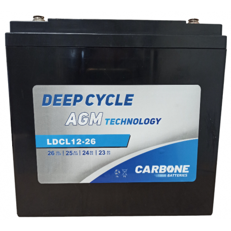 Batterie AGM Leoch LDCL12-26