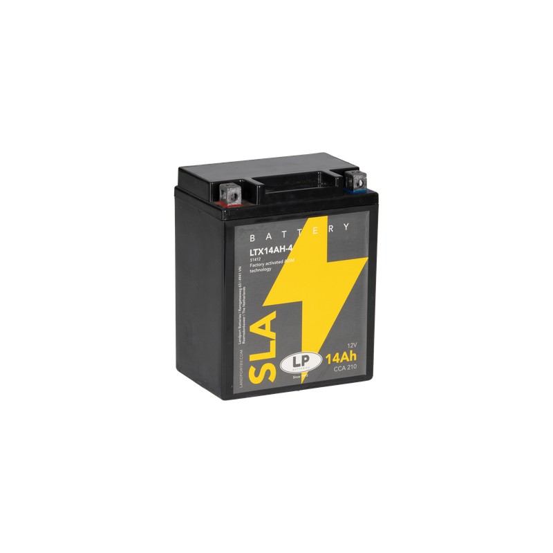 Batterie moto Landport YTX14AH-4 12V 14Ah