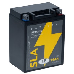 Batterie moto Landport YTX14AH-3 12V 14Ah