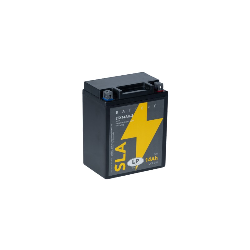 Batterie moto Landport YTX14AH-3 12V 14Ah