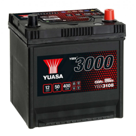 Yuasa YBX3108/ 12V 50Ah Batterie démarrage YBX3108