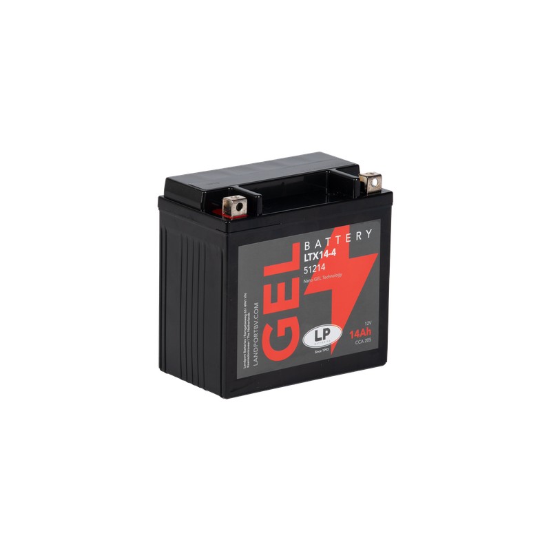 Batterie moto Landport LTX14-4 12V 14Ah