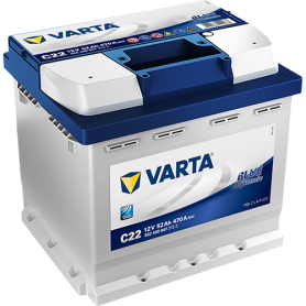 Varta C22 / 12V 52Ah Batterie démarrage C22
