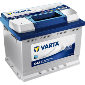 Varta D43 / 12V 60Ah Batterie démarrage D43