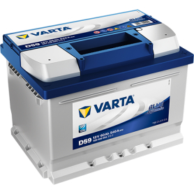 Varta D59/ 12V 60Ah Batterie démarrage D59