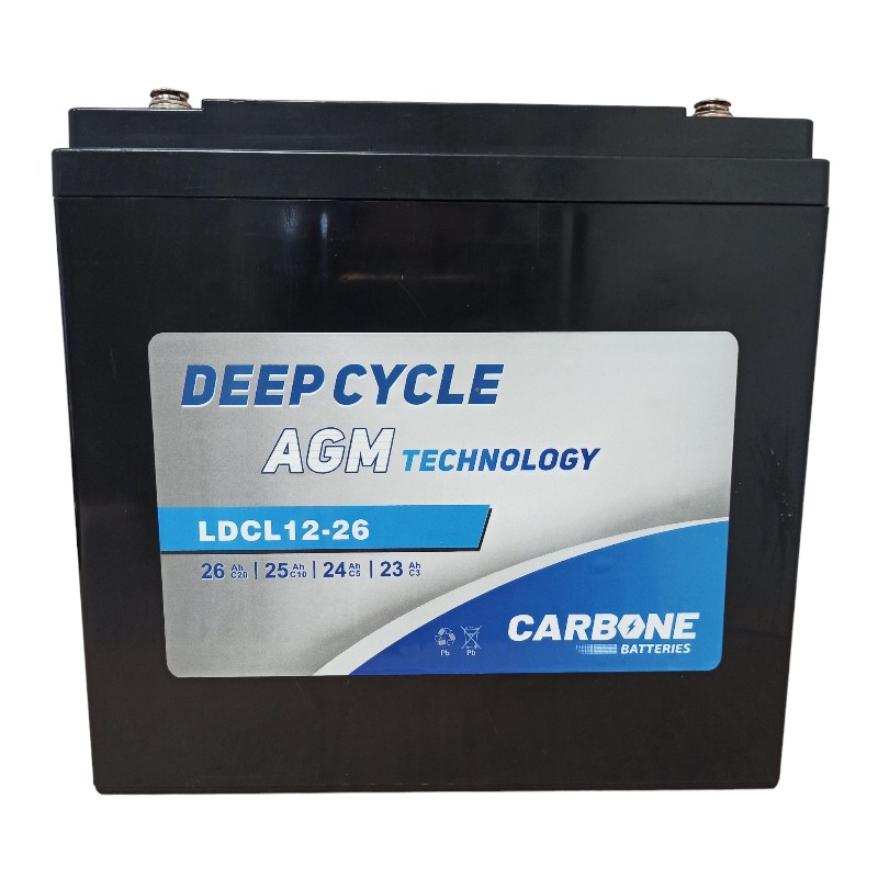 Batterie AGM Leoch LDCL12-26