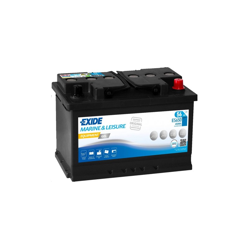 Batterie pour Marine et Loisirs Exide ES650