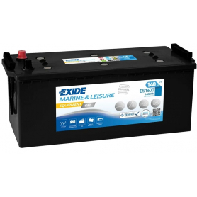 Exide ES1600 / 12V 140Ah Batterie camping car Exide ES1600