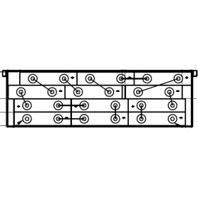 Batterie 24V 210Ah 2PzS210 Batterie 24V 210Ah BT LWE180, BT SWE120, Toyota 7SM16