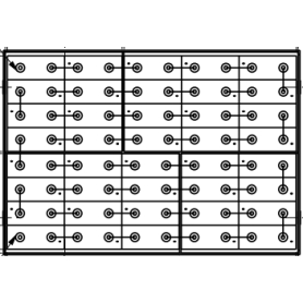 Batterie 80V 620Ah 4PzS620 Batterie 80V 620Ah Clark CEM30, Jungheinrich EFG425, Still RX60-25, Fenwick E30