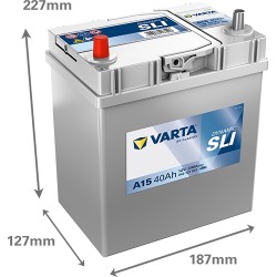 Batterie démarrage Varta A15 12V 40Ah