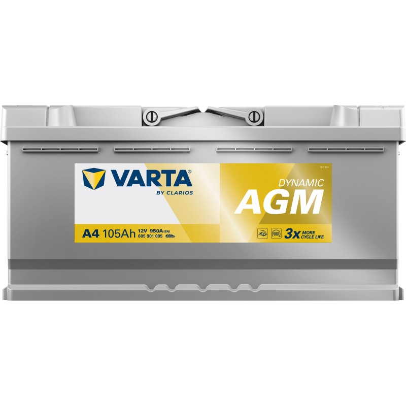 Batterie démarrage Varta A4 AGM Véhicules Légers Start & Stop
