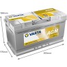 Batterie démarrage Varta A5 AGM Véhicules Légers Start & Stop