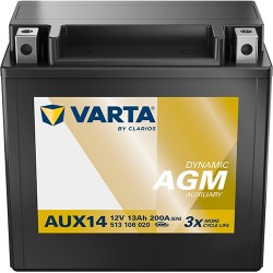 Batterie auxiliaire Varta AUX14 12V 13Ah pour Mercedes