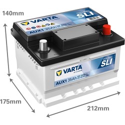 Batterie Auxiliaire Varta AUX1 Mercedes