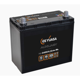 Yuasa HJS46B24L / 12V 45Ah AGM S&S Batterie Yuasa HJS34B24L AGM Start&Stop 12V 45AH