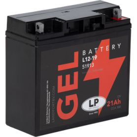 Landport L12-19 / 12V 21Ah Batterie moto Landport L12-19 12V 21Ah