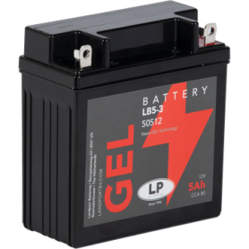 Landport GB5LB / 12V 5Ah Batterie moto Landport LB5-3 12V 5Ah