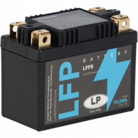 LandPort LFP5 / 12V 19.2Wh Batterie moto LandPort LFP5