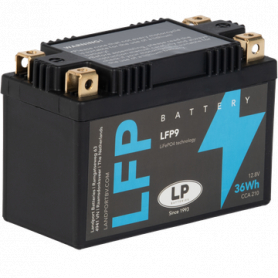 LandPort LFP9 / 12V 36Wh Batterie moto LandPort LFP9