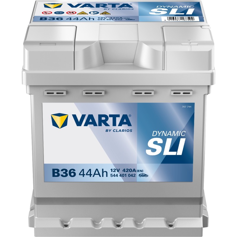 Batterie démarrage Varta B36 12V 44Ah