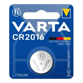 Pile bouton Lithium 3V CR2016 Pile Varta CR2016